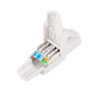 China Hot Sale 100Pcs Utp Cat6 Rj45 Plug Connector 8P8C Utp Cat6A Modular Cat 6 Utp Modular Jack 62.5*43*24cm for sale