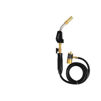 China Auto Adjustable Flame Ignition with 1.5m Tube Brass and Stainless Steel Professional Welding Gun Maker Portable Oxygen Free Welding Gun for sale