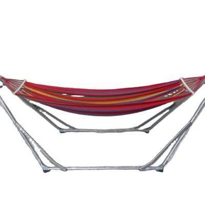 China Antibacterial Swing Foldable Outdoor Bed Stand Double Hammock Hammock Chair with Carry Bag for sale