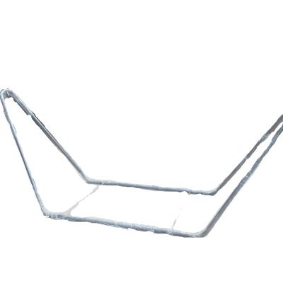 China Factory Sale Antibacterial Double Metal Stand For Portable Hammock Hammock Space Saving Stand for sale