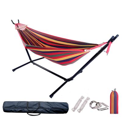 China High Quality Eco - Friendly Iron Hammock Stand Up Adjustable Outdoor Hammock Stand for sale