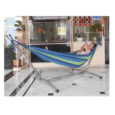 China Antibacterial Adults Portable Heavy Duty Steel Camping Hammock Adjustable Free Standing for sale