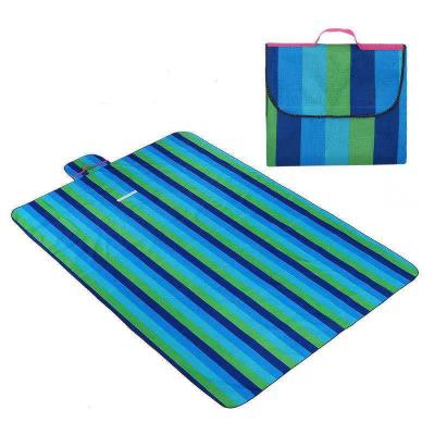 China Super Comfortable Oxford Folding Top Outdoor Water Resistant Beach Picnic Covers Camping Mat for sale