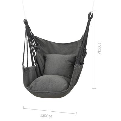 China Super Comfortable Outdoor Hanging Chair Garden Hammock Chair Swing Rope Chair for sale