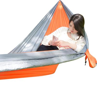 China Wholesale Lightweight With A Strap Neck Folding Hammock Make Any Color Custom High Quality Hammock for sale