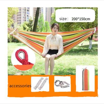 China Garden Antibacterial Free Standing Wood Folding Outdoor Portable Camping Hamaca Swings Swings for sale