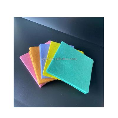 China 2021 Sustainable Super Good Water Absorb Nonwoven Ultra-soft Disposable Household Kitchen Cleaning Cloth for sale