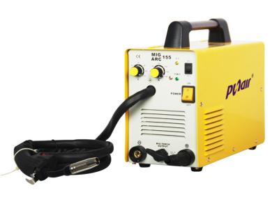 China MIG155 Light Weight MIG MAG Welder , Energy Saving Portable Inverter Welder 0.9-1.0 mm Flux Core for sale