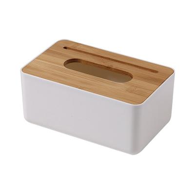 China Good Quality Bathroom Tissue Box Tissue Box Minimalist Hot Selling White Design for sale