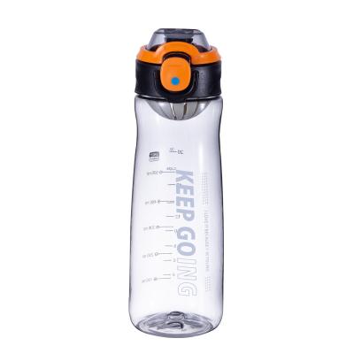 China KEEPGOING 22oz Food Grade Sustainable Non-Toxic Plastic Water Bottle With Leak Proof Flip Top Lid For Outdoor Activity for sale