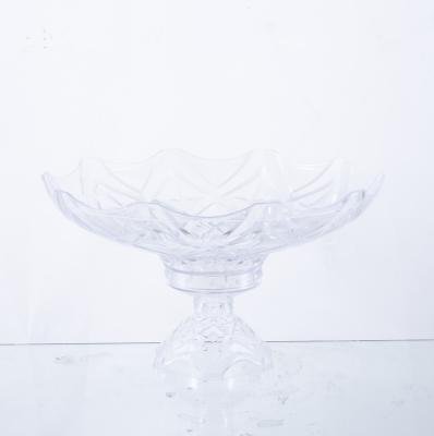 China Mid Century New Good Quality Design Color Crystal Compote Bowl Modern Hot Selling Set for sale