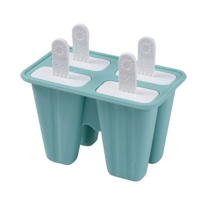 China Viable Homemade Popsicle Molds Forms Frozen Silicone Popsicle Maker 10Pieces Reusable Easy Release Popsicle Pops Make for sale