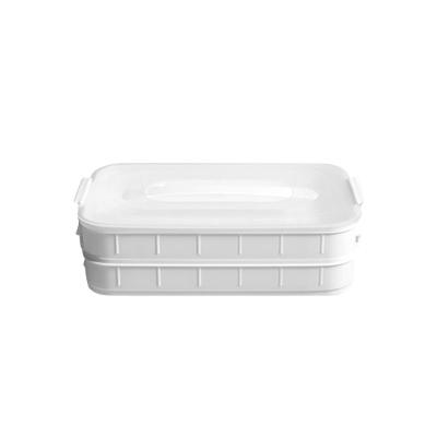 China Factory direct wholesale viable frozen food container dumpling storage box for sale