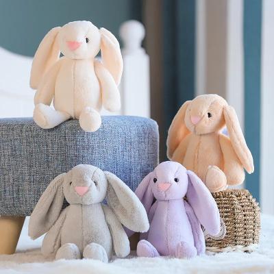 China Child Toy Gifts Soft Cute Baby Plush Toy Maker Oem Design Long Eared Bunny Stuffed Animal Custom Rabbit Stuffed & Plush Poys for sale