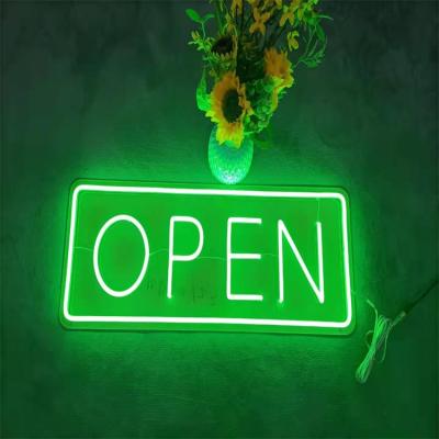 China STORE Drop-shipping Creative Custom Acrylic Alphabet Letters Led Flex Neon Lighting Outdoor Led Open Neon Sign For Store for sale