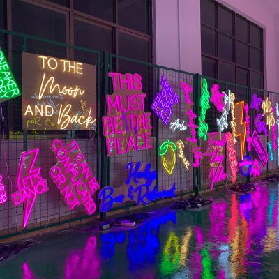 China Buildings Dropship Light Numbers Merry Christmas Neon Sign Neon Bar Led Ribbon Led Neon Lights for sale