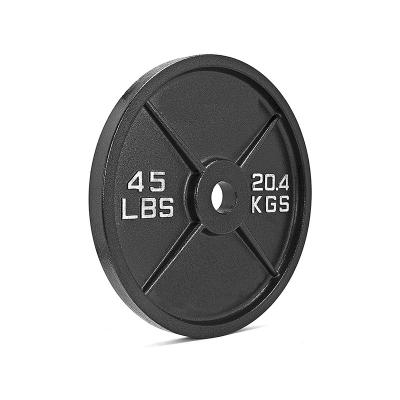 China Custom Solid Build Logo Weightlifting Gym Fitness Equipment Power Training Professional Commercial PU/CPU Barbell Weight Olympic Plate for sale