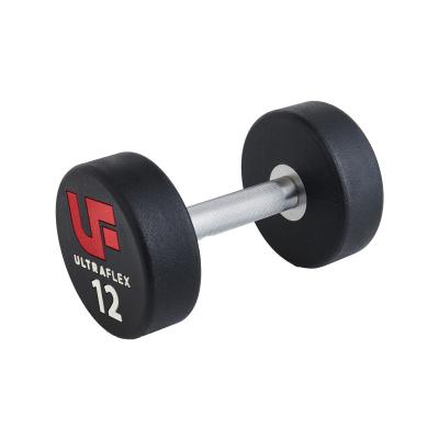 China Solid Construction Urethane Round Dumbbell - Book Cross Fitness PU/Rubber Dumbbell for sale