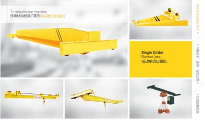 China 2t LDY Metallurgy electric single girder over-head crane for sale