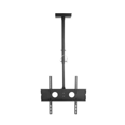 China CPLB102-44 Steel TV Accessories VESA 400x400 Tilting LCD TV Ceiling Bracket Height Adjustable Ceiling Mount for sale