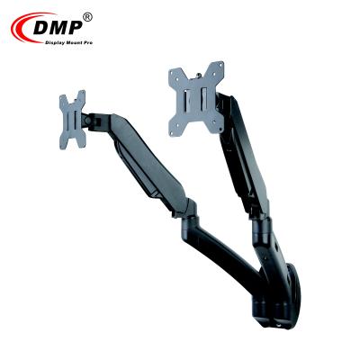 China Aluminum & GS-002-WALL Steel Fender Swivel Screen LCD Led Desk Arms Monitor Mount Dual for sale