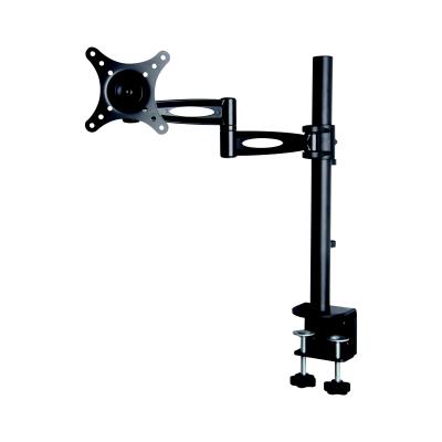 China LCD512S LCD Aluminum Adjustable Flexible Single Monitor Arm Desk Mount For 13-27