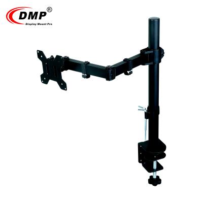 China Aluminum & MDM 001Because C-clamp Grommet Mount Flexible Height Vesa 100x100 Steel Adjustable Monitor Swing Arm For 13-27” LCD LED Screen for sale