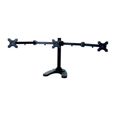 China Hot Selling LCD482T-STAND Vesa 100x100 Size Adjustable LCD Triple Monitor Stand For 13-24