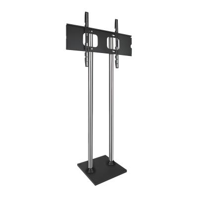 China FS400BD Single Size Appearance Steel Adjustable Height VESA600x400 TV Cart Mobile Floor Stand for 30-65” LCD LED TV for sale