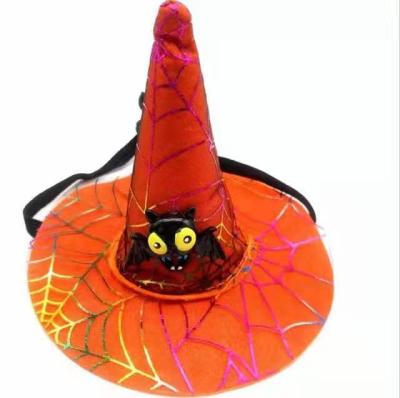 China Viable Halloween New Arrival Spider Pet Bandana Costume Dog Hats Pet Grooming Dress Up Hat Pet Hat for sale