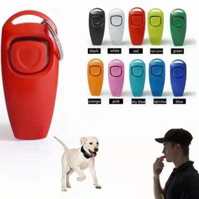 China Viable Dog Training Stop Barking Hiss With Dog Multi-Colors Training Clicker for sale