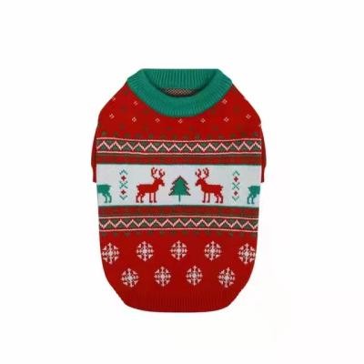 China Sustainable Manufacturer Wholesale Multi-colors Warm Soft Winter Sweater Dog Clothes for sale