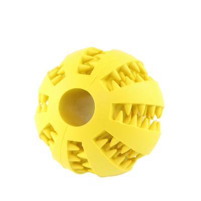 China Factory Wholesale Viable Pet Toys Pets Pets Rubber Ball Chewing Toys for sale