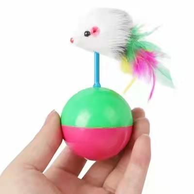 China Cheap Customized Vending Toy Stocked Stuffed Pet Interactive Plush Ball Cat Dog Pet Bite Plush Toy for sale