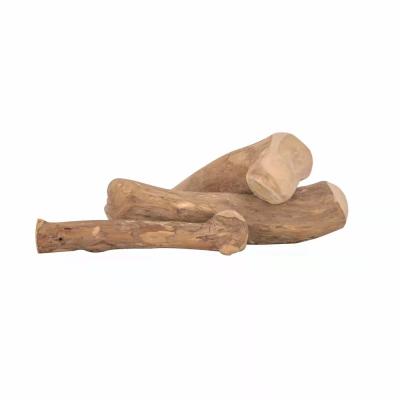 China Natural Sustainable Coffee Dog Wooden Chew Toy for sale