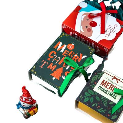 China Custom Gift Box Christmas Gift Box High Quality Luxury Packaging Paper Box Recyclable In Stock for sale