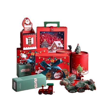 China Factory Christmas Advent Recyclable Custom Cartoon Gift Box Cosmetic Box for sale