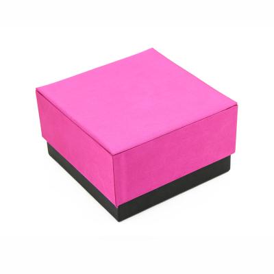 China Color Harmony Recyclable Customizable Gift Box, Exquisite High End Sky And Earth Cover Satin Fabric Jewelry Box for sale