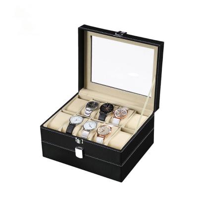 China Handmade Luxury Recyclable Watch Box Recyclable Gift and Craft Watch Boxes Watch Box Packaging for sale