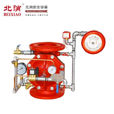 China HOT normal or pressurized! ! BEIXIAO CCCF and ISO9001 fire deluge alarm valve with ss304 pipe system 3