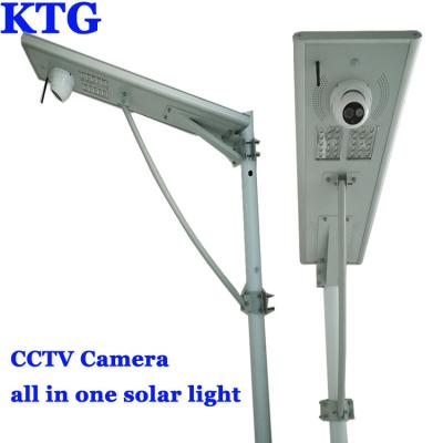 China 40w-200w Solar Farm Street Light All in One with 4G GSM GPS WIFI CCTV Camera for Country Road Garden Monitoring for sale