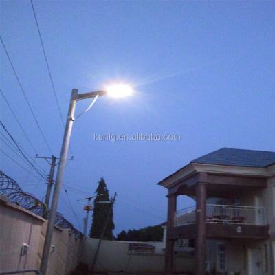 China Main road new products 3 in one solar street light solar lamp head bosch all in one 60w led street light with solar panel price list for sale