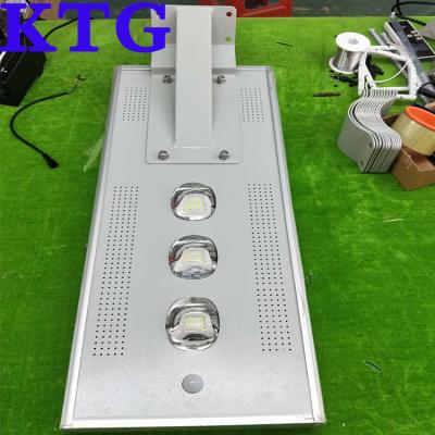 China LANDSCAPE Customized PIR Motion Sensor Solar Powered Super Bright Light Remote Control Solar Led Street Light for sale