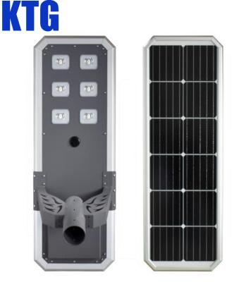 China ROUTE Automatic Robotic Solar Panel Cleaning System for All-in-One 130w 150w 180w Solar Street Light with GS GPRS Certification APP for sale