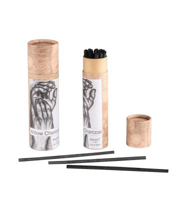 China Wholesale High Quality Artist Set Charcoal Jumbo Willow Stick For Painting Length 135mm x Dia.5-7mm for sale