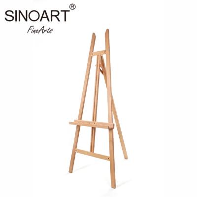 China Professional Art Wood Artist Wooden Easel Painting Display Easel 170cm Painting Canvas for sale