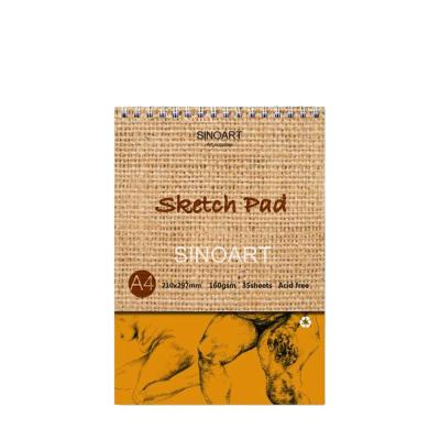 China Wholesale High Quality Artist Art Paper Sketch Protective Pad For A4 Painting A4 Size 21x29.7cm for sale