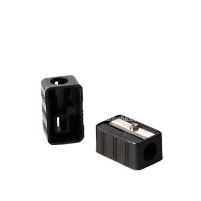 China Customized high quality black plastic manual pencil sharpener wholesale plastic for sale