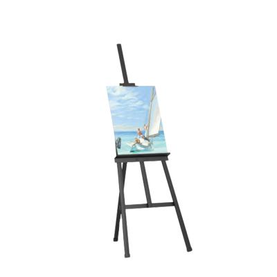 China High Quality Black Metal Easel Art Frame Painting Easel Multifunctional Painting Display Stand for sale