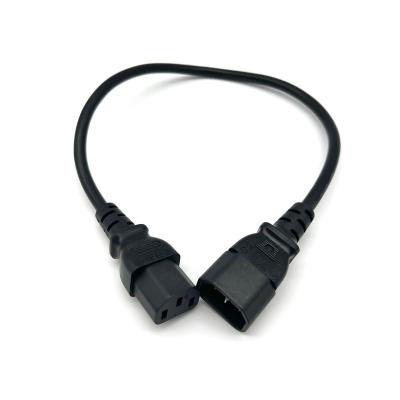 China Europe Industrial Electronic Standard C13 Connectors Power Cable Extension Cords for sale